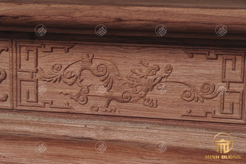 Bàn thờ gỗ | Ban thờ triện Như Ý Phúc Lộc Thọ