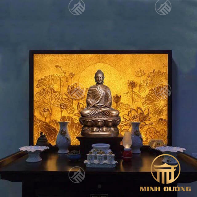 Cách trang trí ban thờ Phật ngày Tết