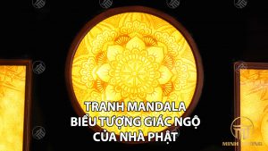 Tranh trúc chỉ Mandala, ý nghĩa tranh Mandala